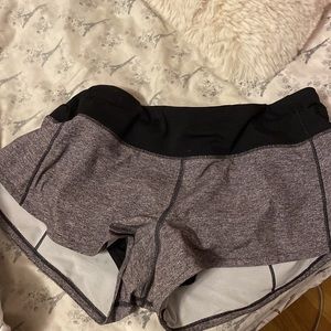 grey 2.5 lululemon speed ups low rise
